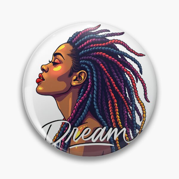 Item preview, Dream Big– Vibrant Afrocentric Art of a Confident Woman designed and sold by QPTheeArtist.