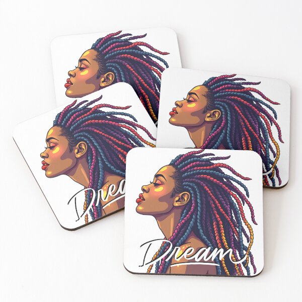 Item preview, Dream Big– Vibrant Afrocentric Art of a Confident Woman designed and sold by QPTheeArtist.