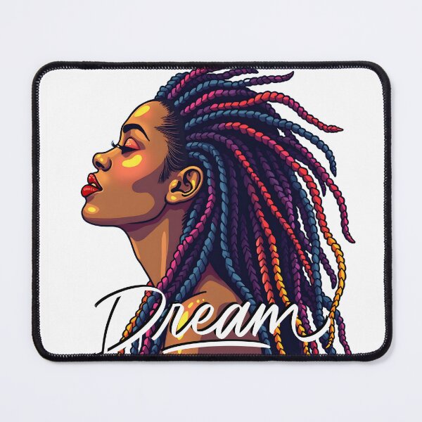 Item preview, Dream Big– Vibrant Afrocentric Art of a Confident Woman designed and sold by QPTheeArtist.