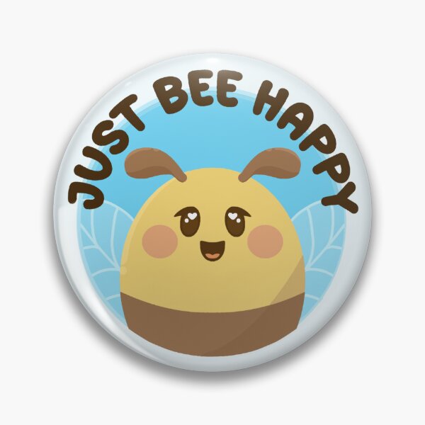 Artikelvorschau, Just bee happy entworfen und verkauft von BlackmoonMaze.