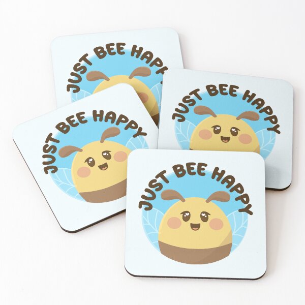 Artikelvorschau, Just bee happy entworfen und verkauft von BlackmoonMaze.