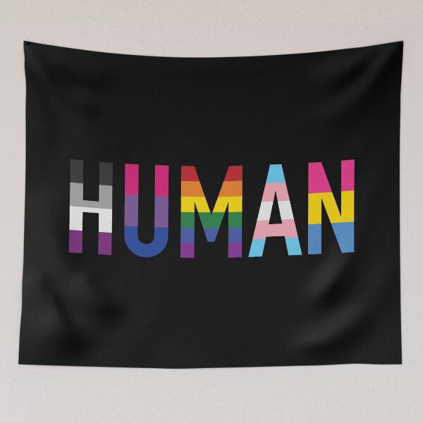 Item preview, Humano, Varias Banderas Queer 1 designed and sold by Skyler Orion X.