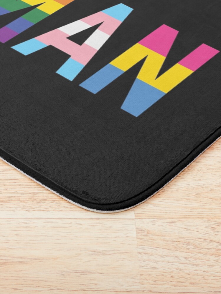 Thumbnail 3 of 6, Bath Mat, Human, Various Queer Flags 1 designed and sold by fc13empire.