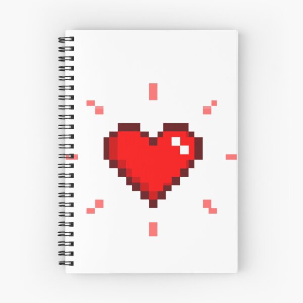 Item preview, Glowing Pixelated Heart with Sparkles designed and sold by K1llexx.