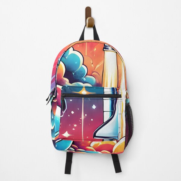 Item preview, Retro Space Shuttle Launch | Colorful Rocketship Sci-Fi Art for Space Lovers designed and sold by DrawHandArt.