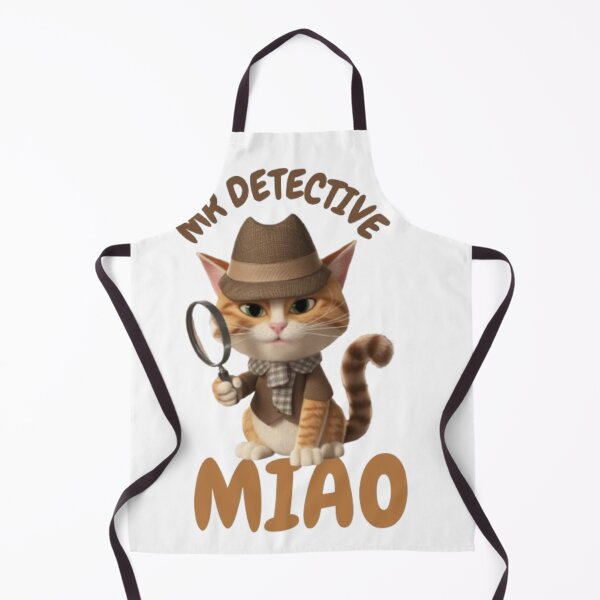 Item preview, mr detective miao designed and sold by DesignNadine.