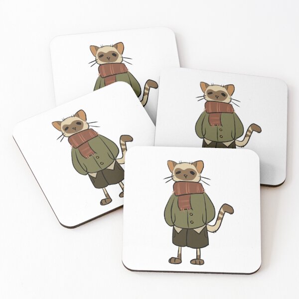 Item preview, Coat kitty designed and sold by threecalicocats.