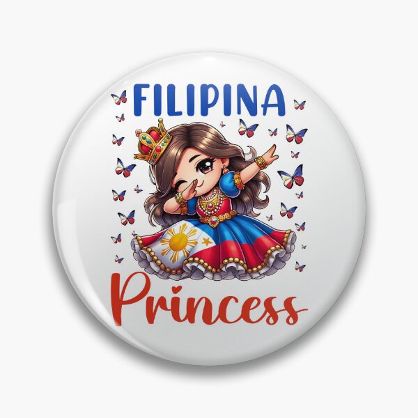Item preview, Filipina Princess Dabbing for girls & kids designed and sold by NUMAcreations.