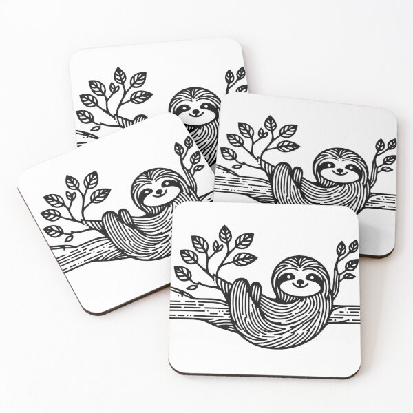 Item preview, Sloth designed and sold by Wild-way Art.