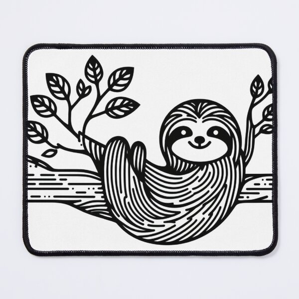 Item preview, Sloth designed and sold by Wild-way Art.