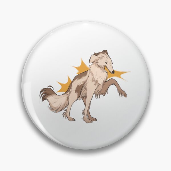 Item preview, Borzoi designed and sold by threecalicocats.