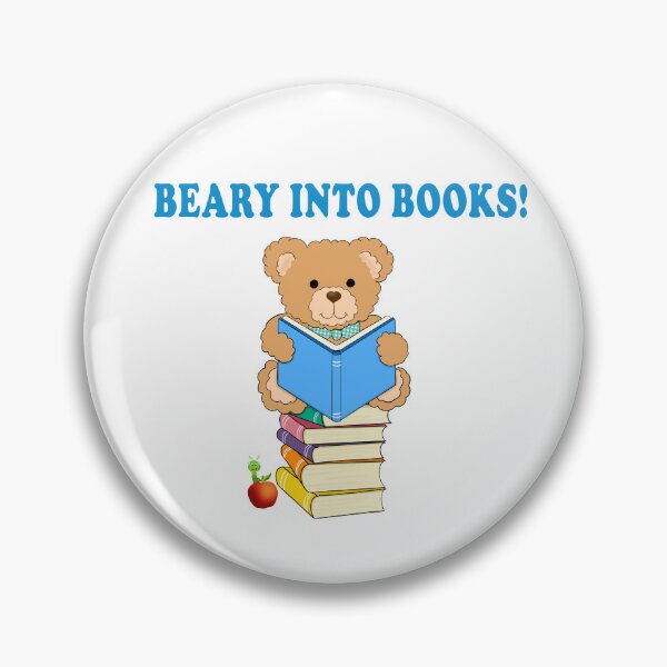 Artikelvorschau, BEARY INTO BOOKS, Teddybär-Lesung entworfen und verkauft von daphsam.
