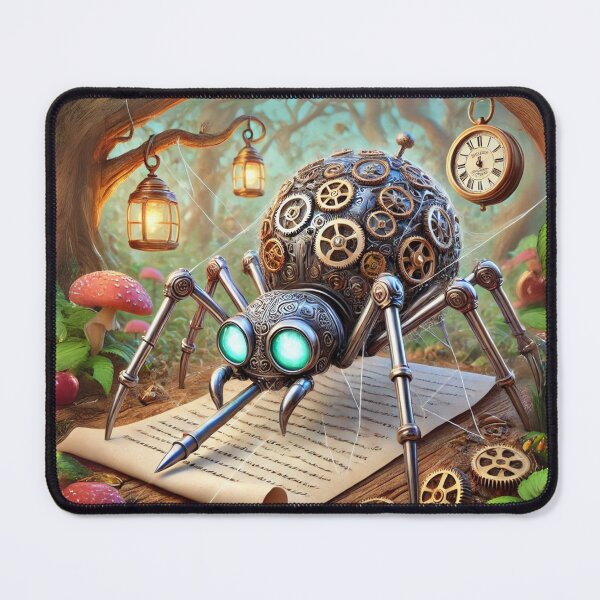 Item preview, Steampunk Spider Writing designed and sold by Sillytoe.