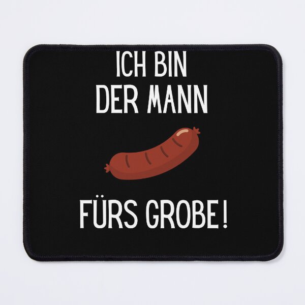 Item preview, I'm the man for the rough stuff! | Butcher Meat Cleaver Gift Meme Shirt designed and sold by ManuelMuse.