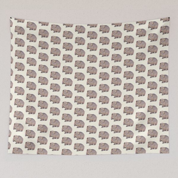 Item preview, wombat designed and sold by Mayarartsy.