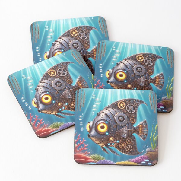 Item preview, Steampunk Wrought Iron Butterflyfish designed and sold by Sillytoe.