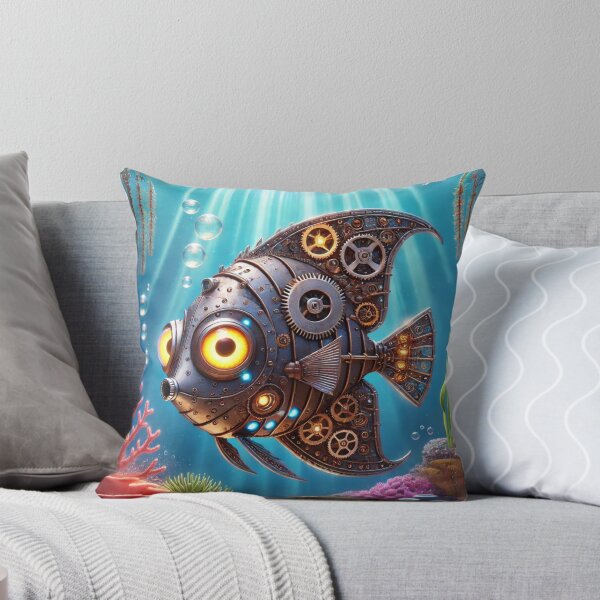 Item preview, Steampunk Wrought Iron Butterflyfish designed and sold by Sillytoe.
