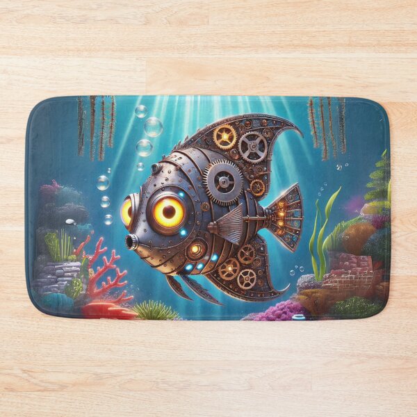 Item preview, Steampunk Wrought Iron Butterflyfish designed and sold by Sillytoe.