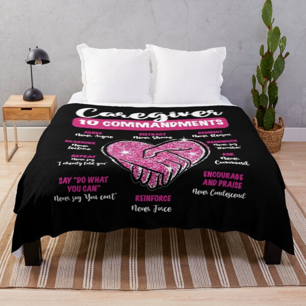 Item preview, Caregiver 10 Commandments Caregiving Life Nurse  designed and sold by NUMAcreations.