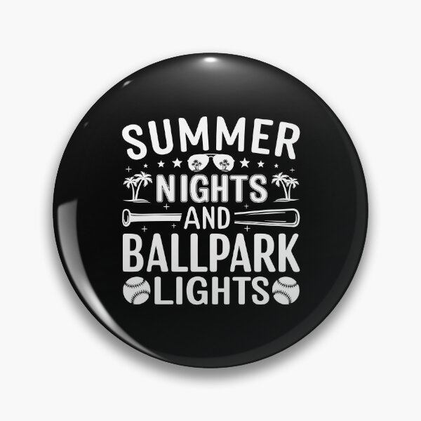 Item preview, Summer night and ballpark light designed and sold by marfanna.