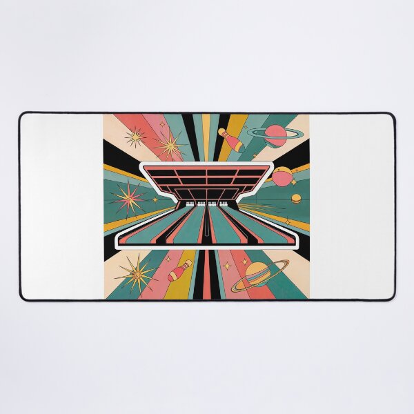 Item preview, Sticker / T-Shirt Design Trending: BOWLING ALLEY designed and sold by ForeverPrintsOK.