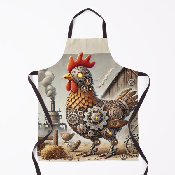 Item preview, Steampunk Wyandotte Chicken designed and sold by Sillytoe.
