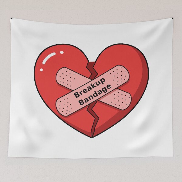 Item preview, Breakup Bandage designed and sold by 2Blue-Dots.
