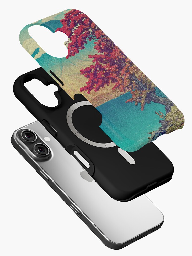 Aperçu 2 sur 4. Coque iPhone avec l'œuvre Le Nouvel An à Hisseii - Nature Paysage créée et vendue par Kijiermono.