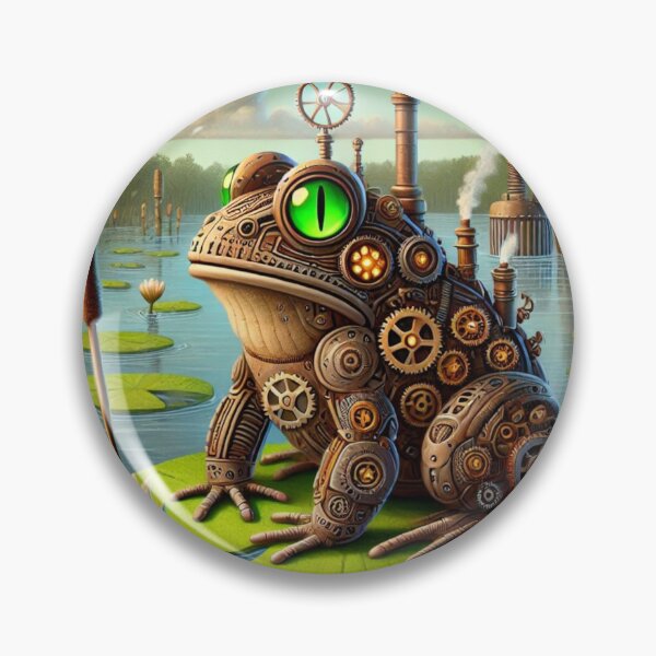 Item preview, Steampunk Wyoming Toad designed and sold by Sillytoe.