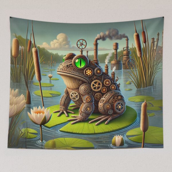 Item preview, Steampunk Wyoming Toad designed and sold by Sillytoe.