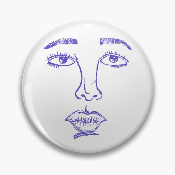 Item preview, Face designed and sold by Art Dila Studio.