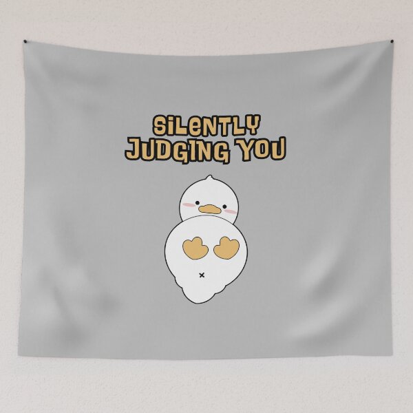 Item preview, Silently judging you duck designed and sold by FatBirdie.