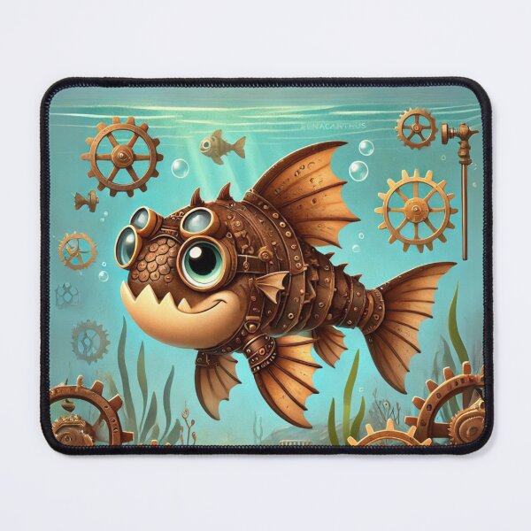 Item preview, Steampunk Xenacanthus designed and sold by Sillytoe.