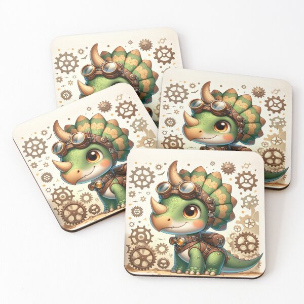 Item preview, Steampunk Xenoceratops designed and sold by Sillytoe.