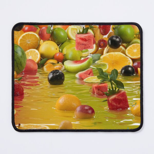 Item preview, Fruit Cascade: Orange and Watermelon Juice designed and sold by EternoVibe.