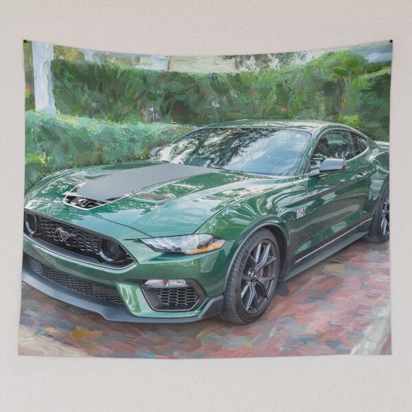 Item preview, 2022 Ford Mustang Mach 1 Eruption Green X139 designed and sold by RichFrancoCars.