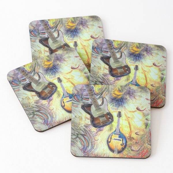 Item preview, Guitar Mandolin Art Print  designed and sold by Venturiart.