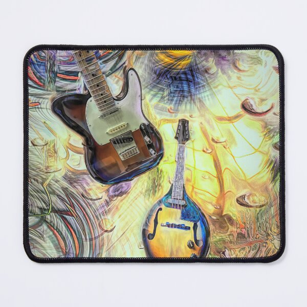 Item preview, Guitar Mandolin Art Print designed and sold by Venturiart.