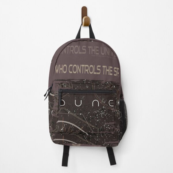 Item preview, DUNE. Who Controls The Spice Controls The Universe (brownish gray background) designed and sold by bekksa.