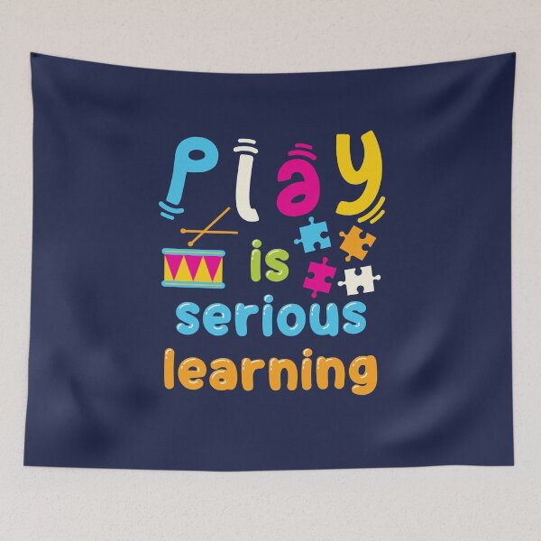 Item preview, Play Is Serious Learning Daycare Provider Preschool Teacher designed and sold by jaygo.