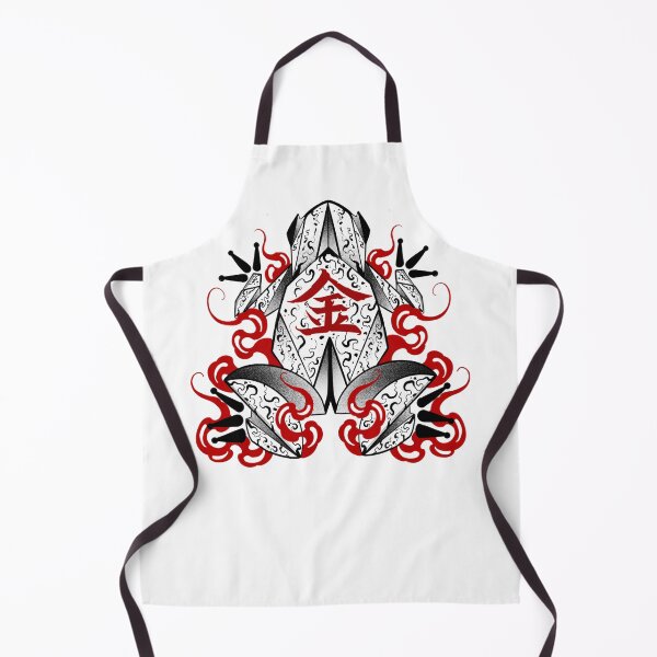 Item preview, Origami frog with flames designed and sold by 7Delamancha.