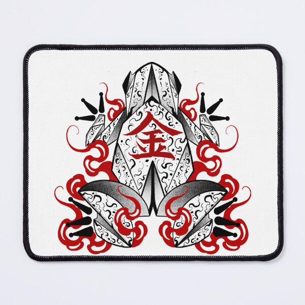 Item preview, Origami frog with flames designed and sold by 7Delamancha.