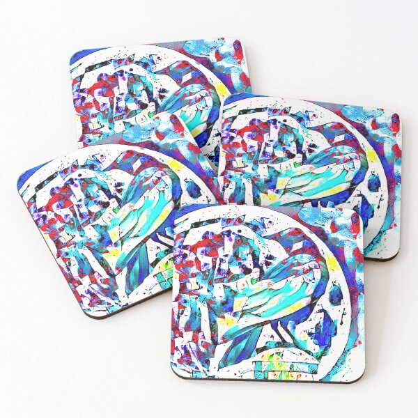 Item preview, Abstract Crow Colorful  Design Art designed and sold by Venturiart.