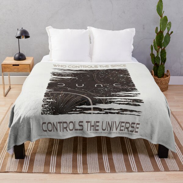 Item preview, DUNE. Who Controls The Spice Controls The Universe (pale cream background) designed and sold by bekksa.
