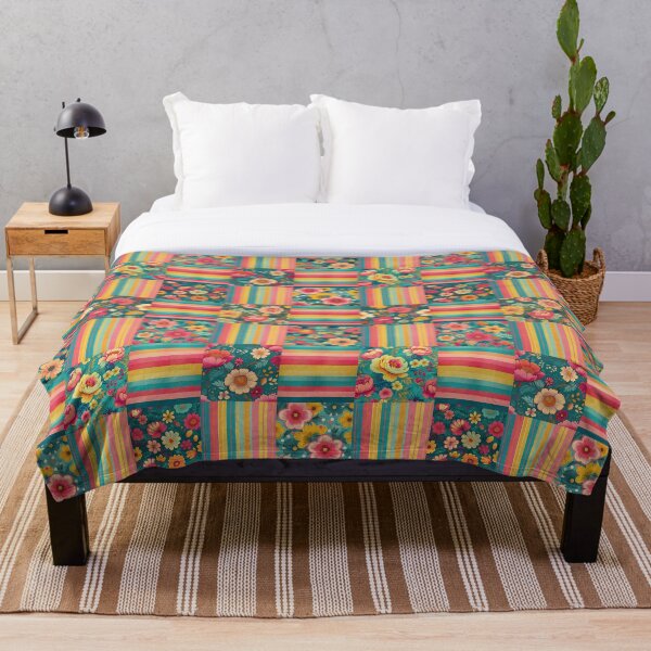 Item preview, Flowers and Stripes designed and sold by Dancing in the Living Room.
