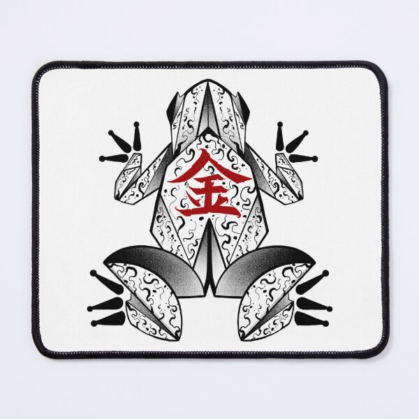 Item preview, Suminagashi origami frog designed and sold by 7Delamancha.