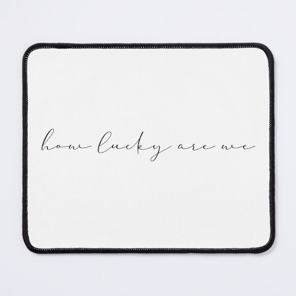 Item preview, how lucky are we designed and sold by pnkrose.
