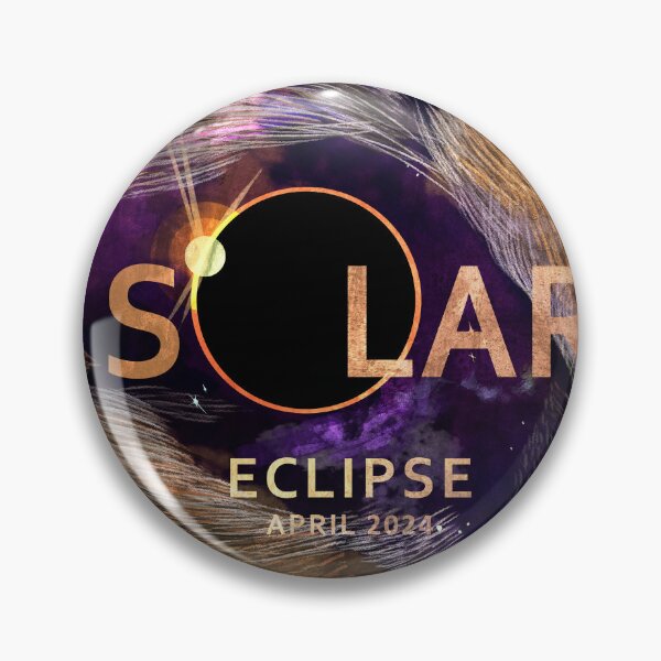Item preview, Solar Eclipse 2024 designed and sold by Silya-Art.