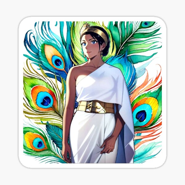 Vista previa del artículo con la obra «Hera La Diosa Griega», diseñado y vendido por PagonDragon.