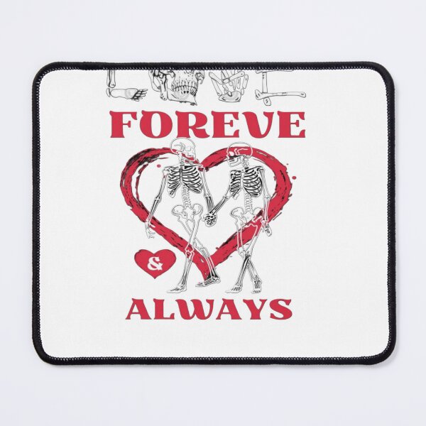 Item preview, Love by skeleton head foot and hands, skeleton love, Skeleton Couple Valentine Dark Humor, Skeleton Love Quote, designed and sold by Tzemo101.